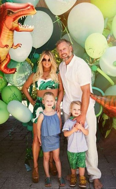 Jessica Simpson, Eric Johnson, Kids